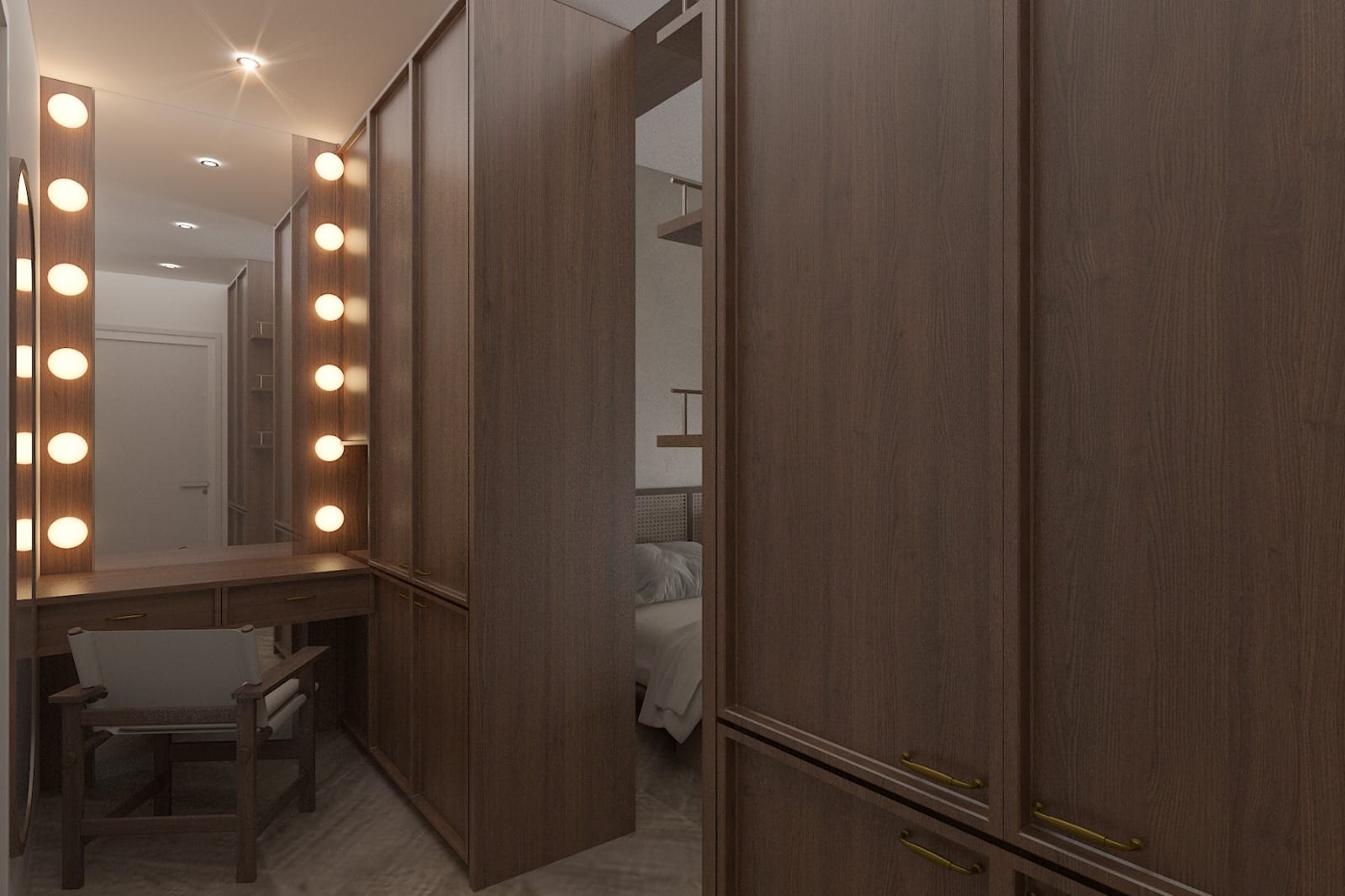 A space where minimalism meets warmth